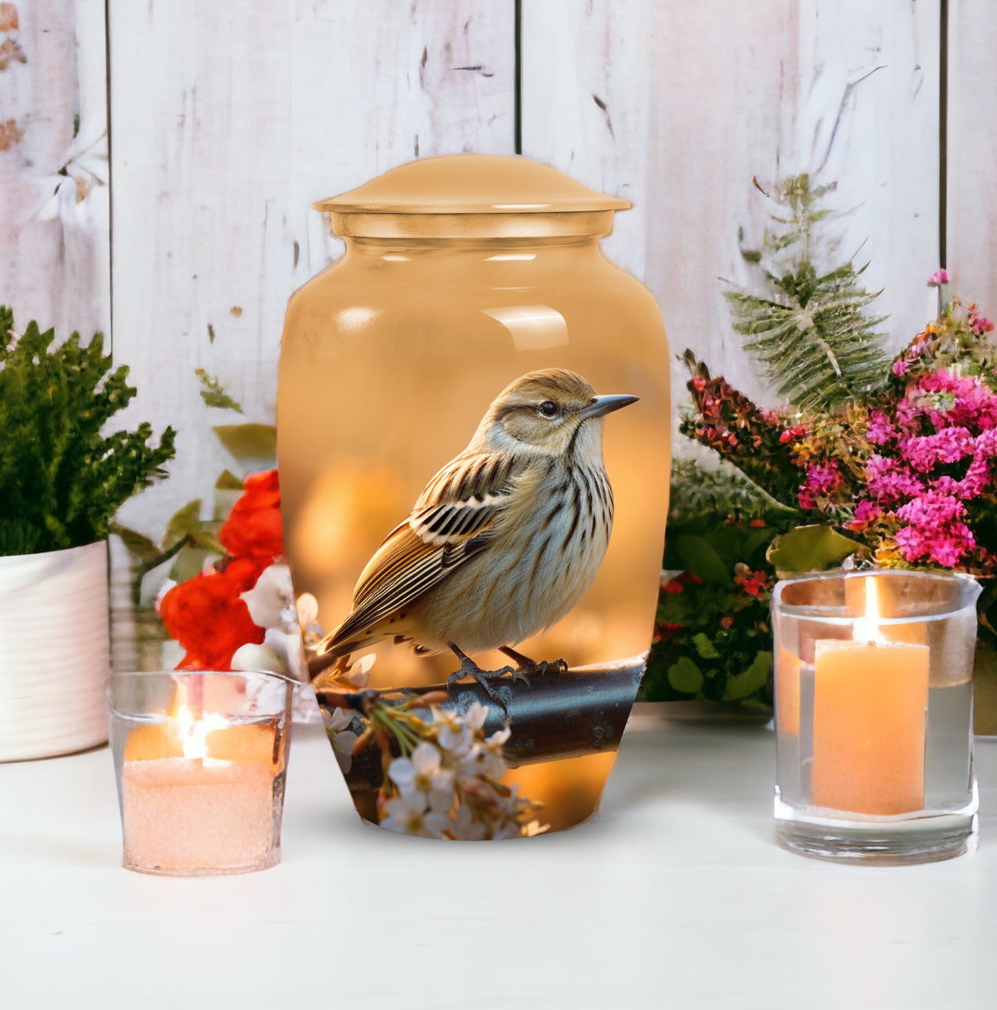 Hummingbird Urn