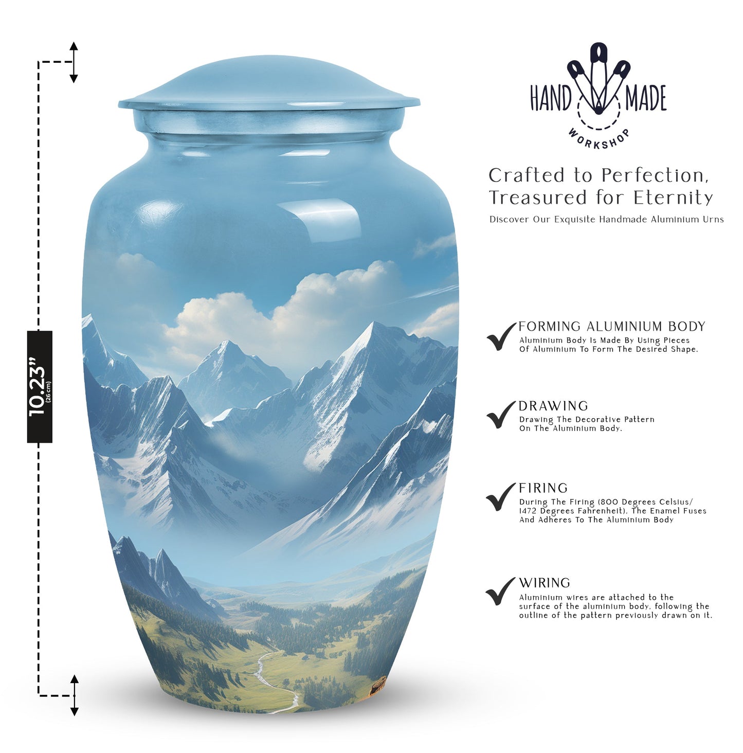Elegant Memorial Urn