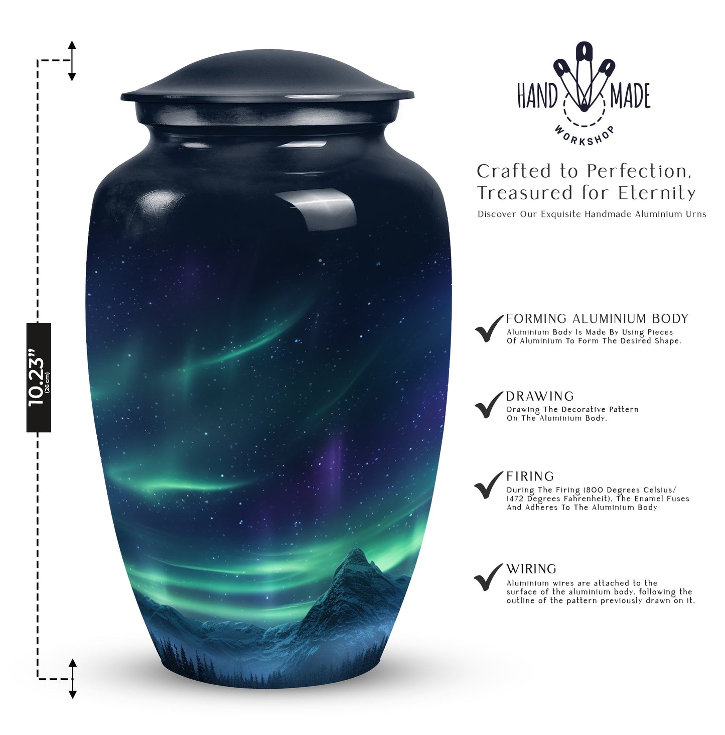 Elegant Memorial Urn