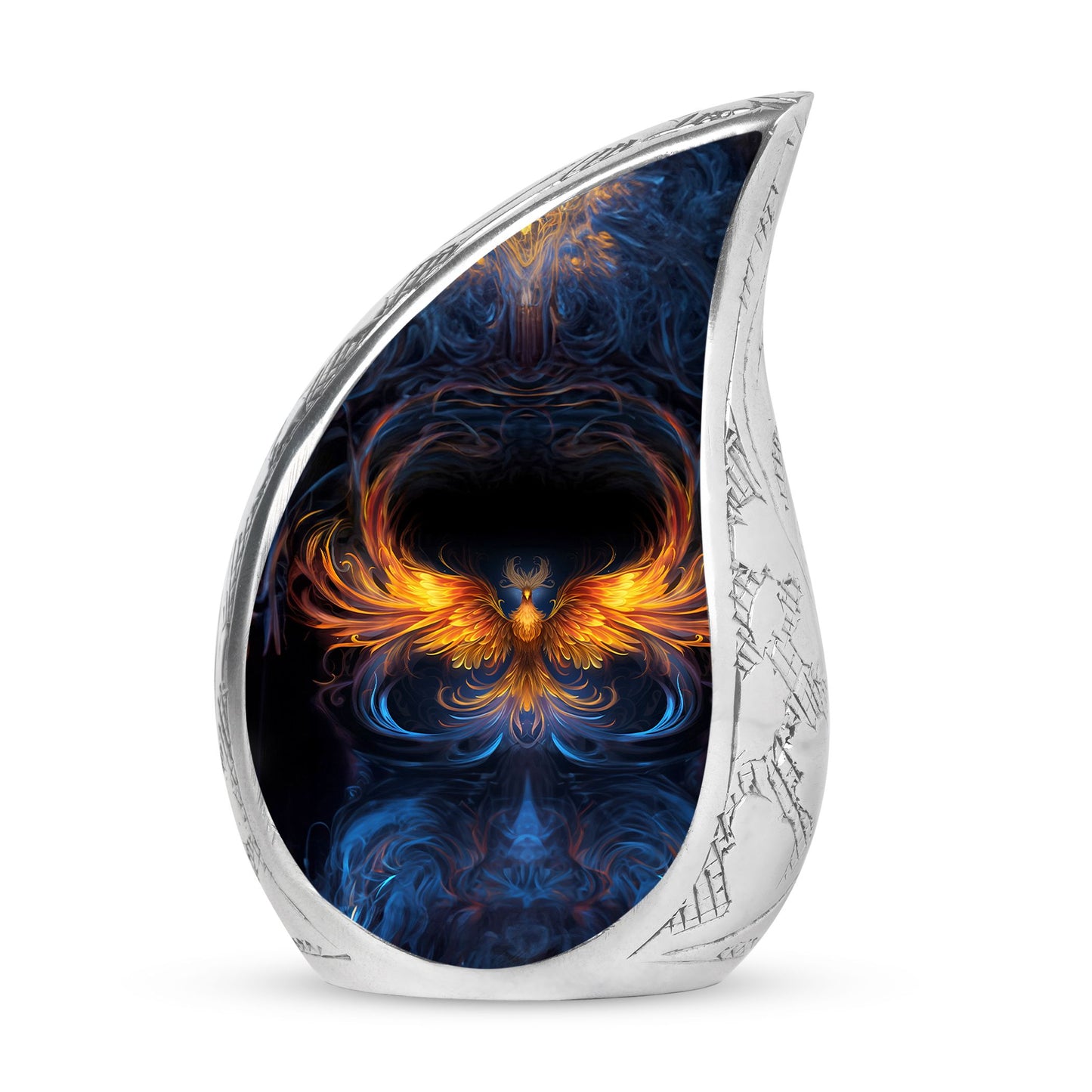 Large Phoenix Spreading Wings Cremation Urn