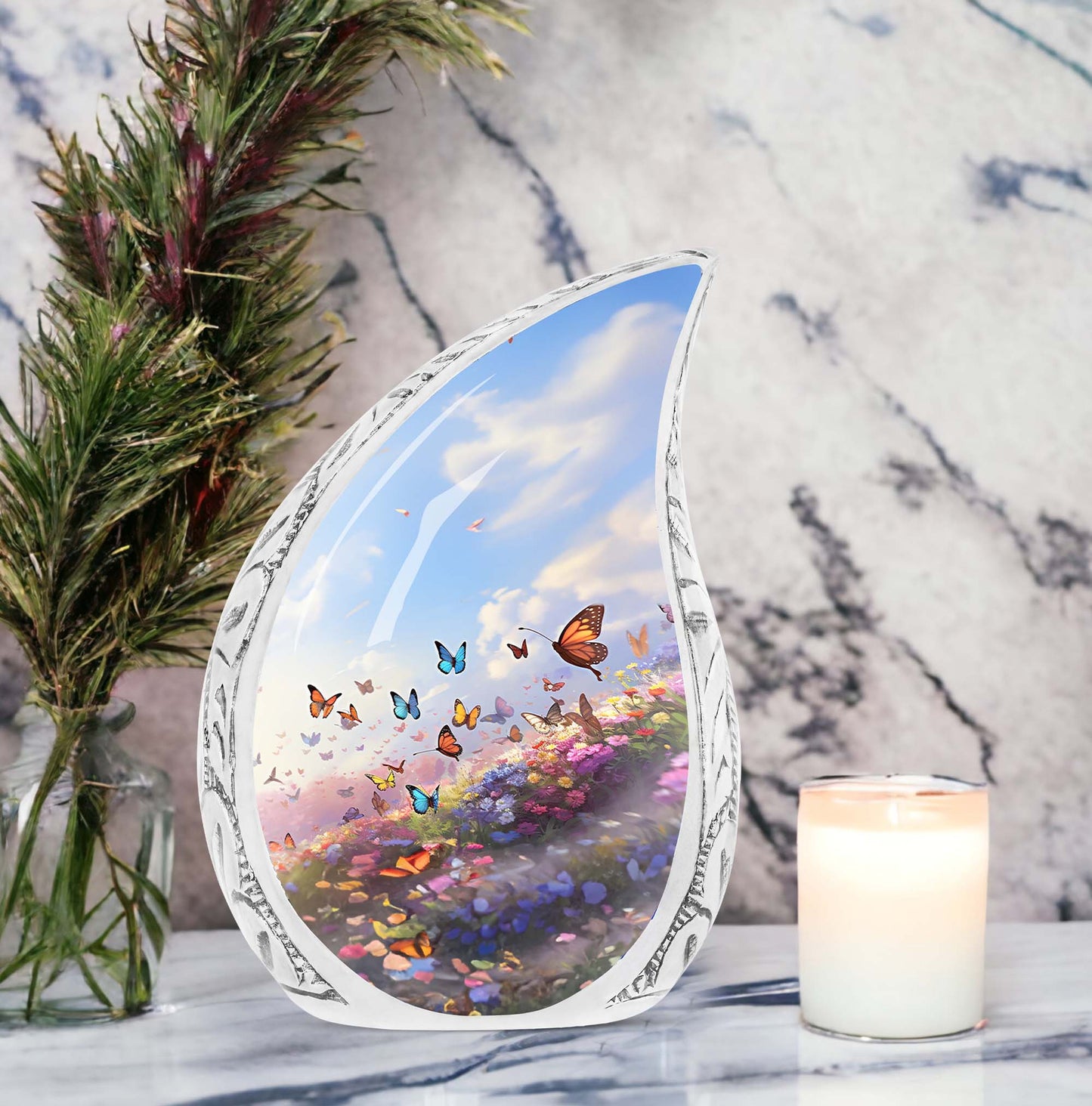 Hummingbird Urn