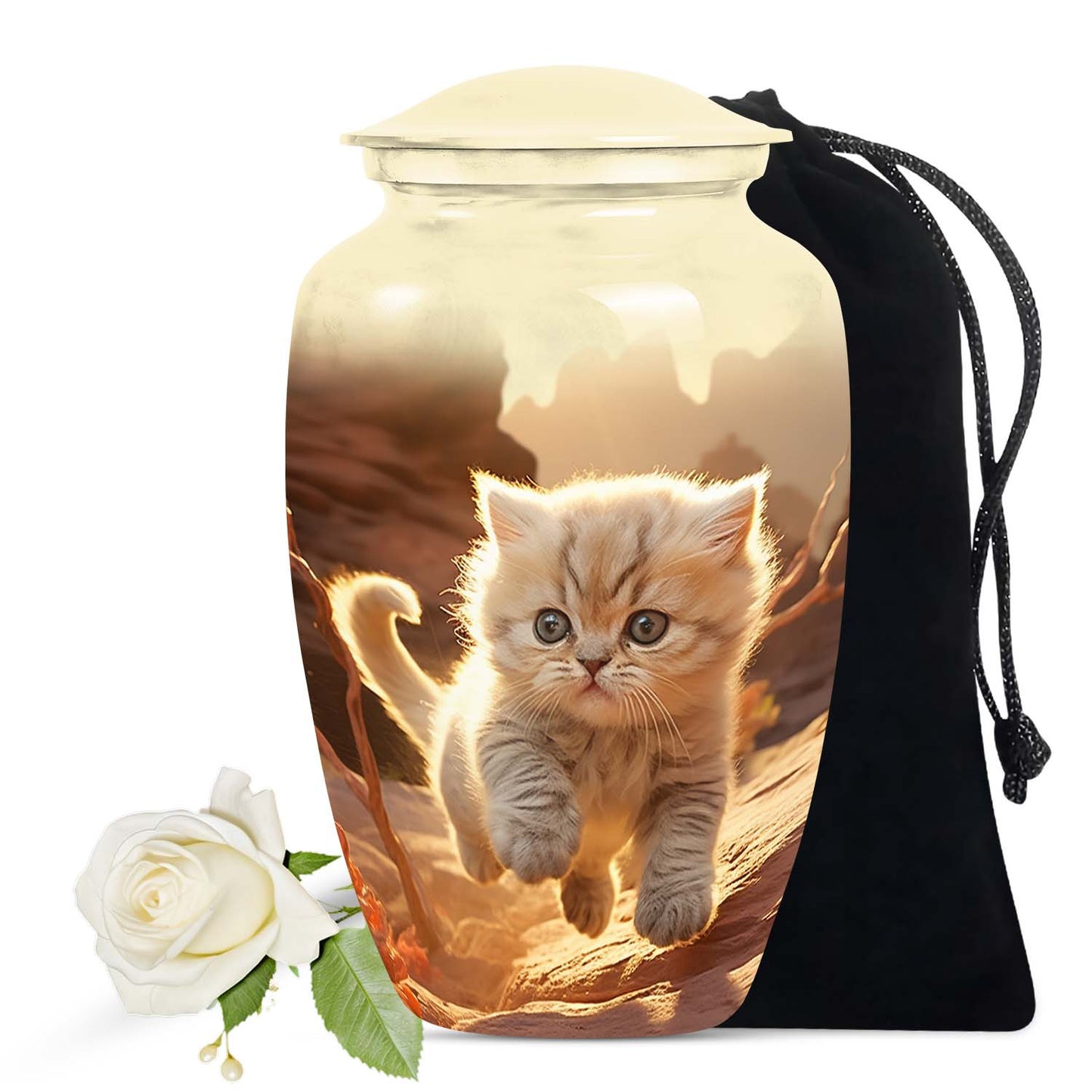 Cat Themed Urns