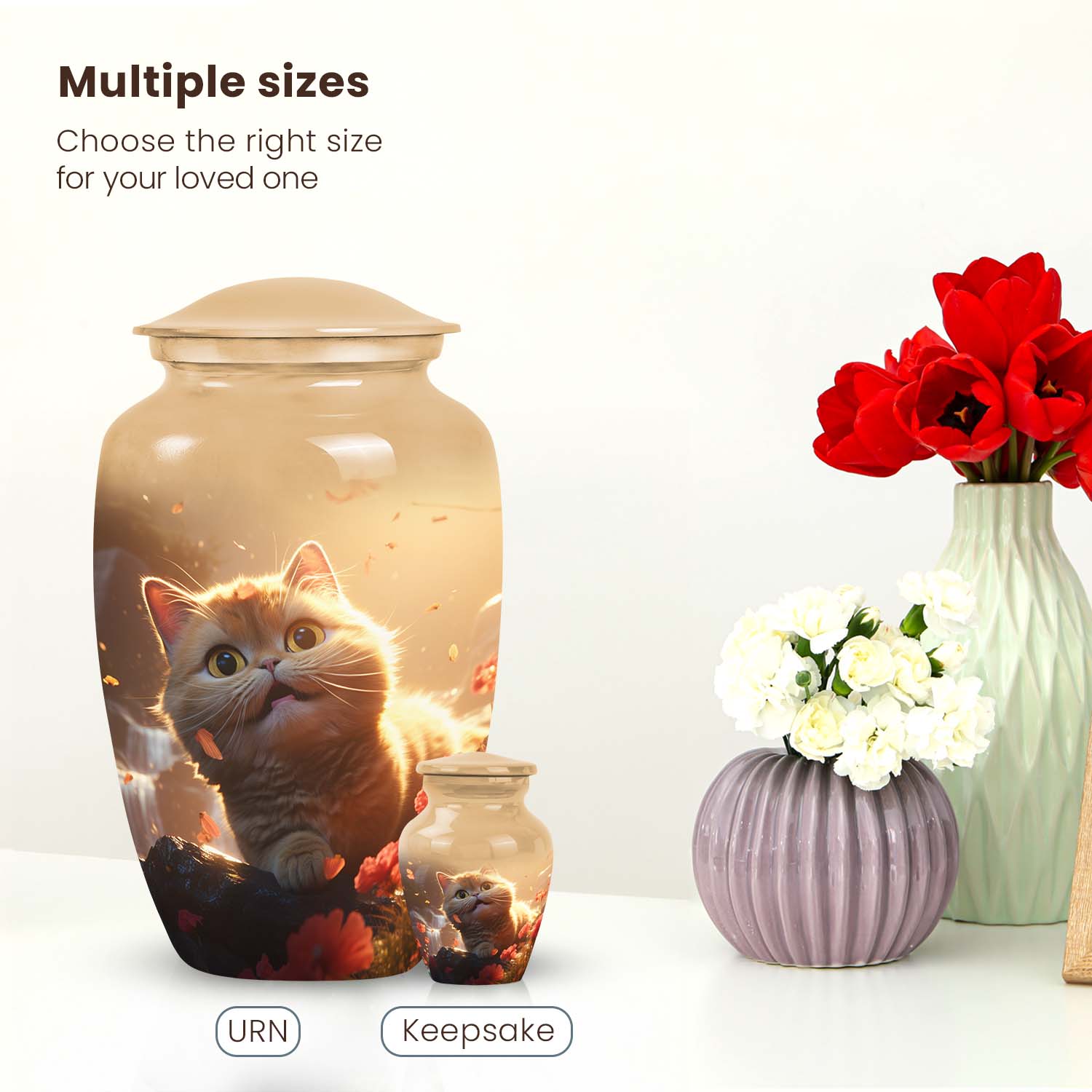 Feline Urn