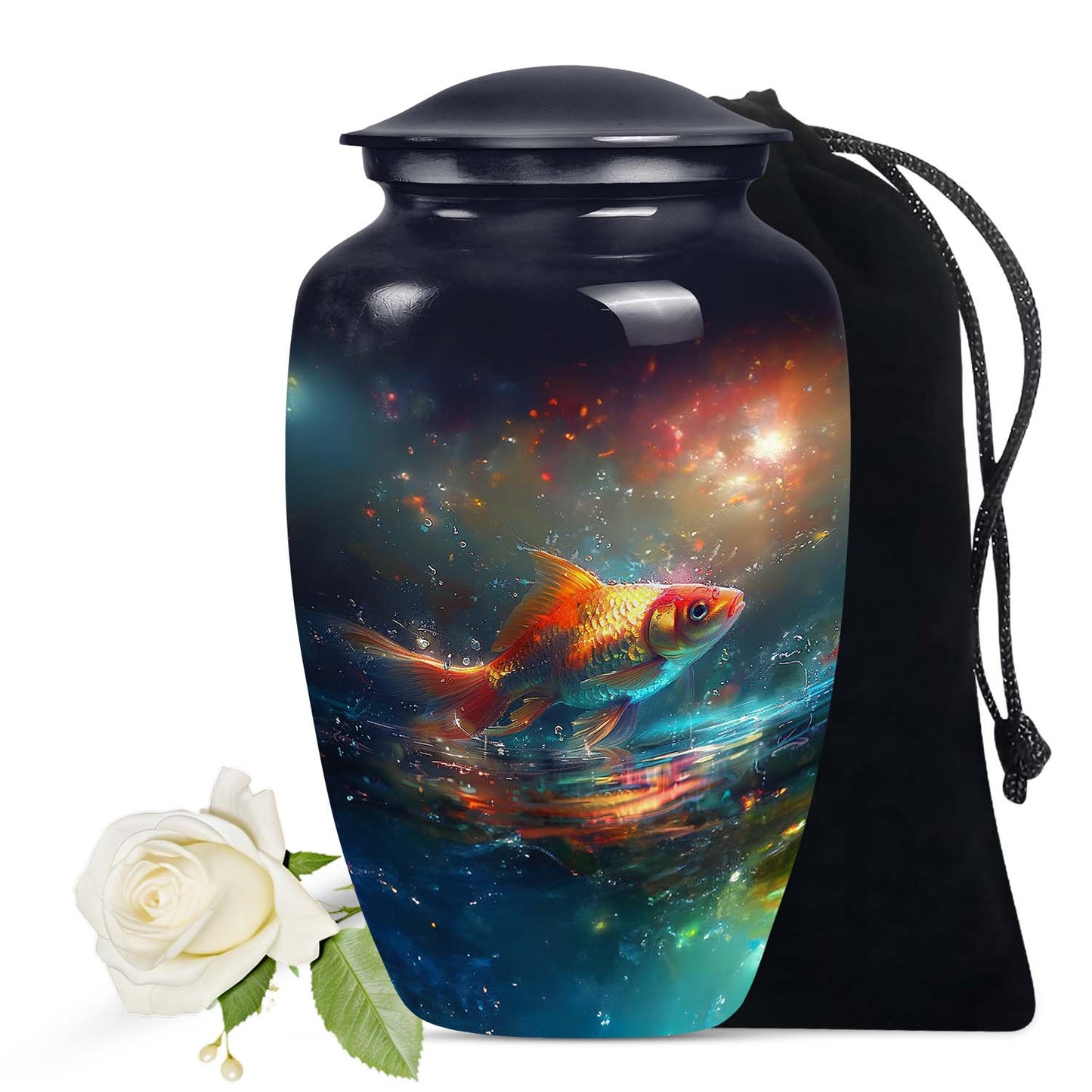 Fish Theme Urn