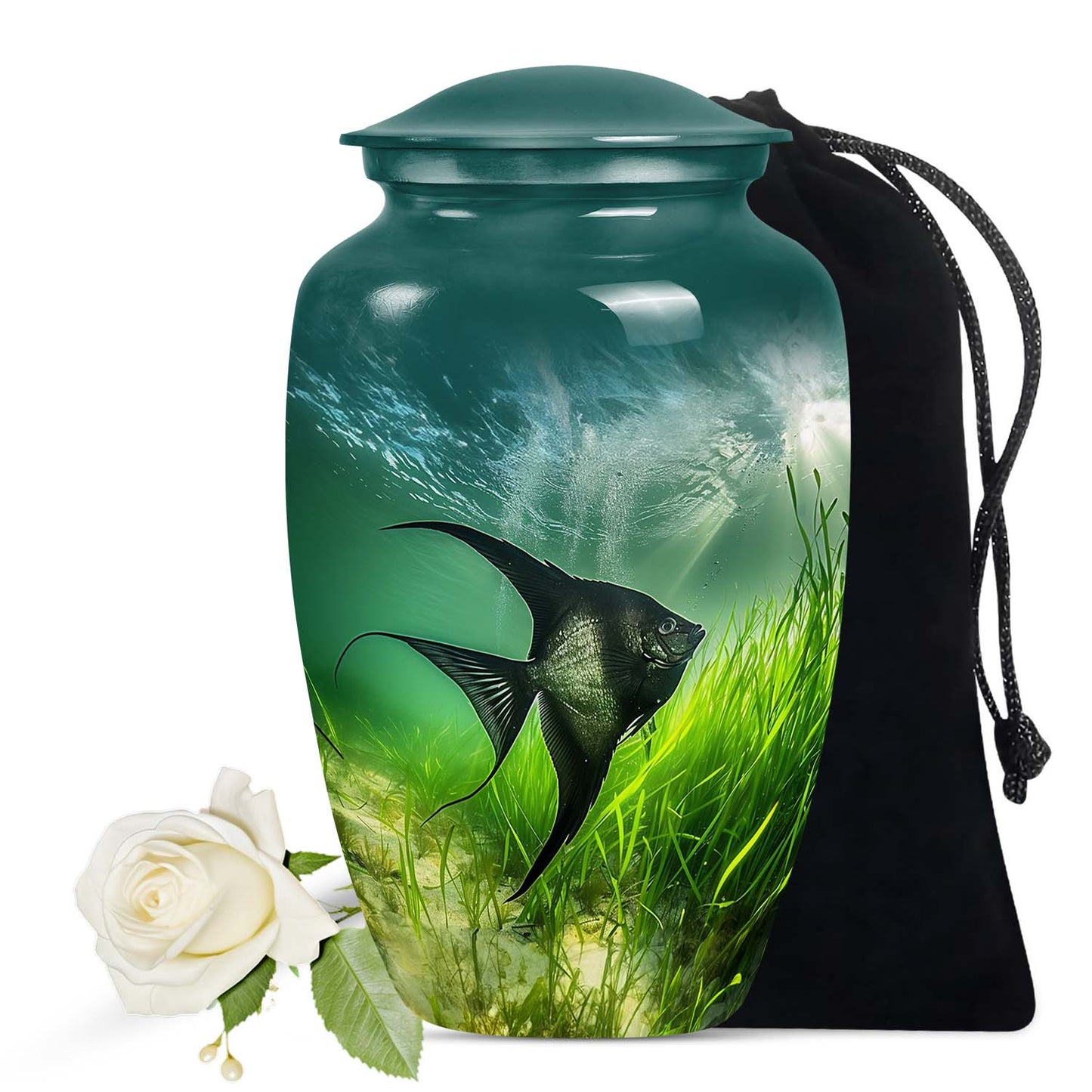 Angelfish Urn