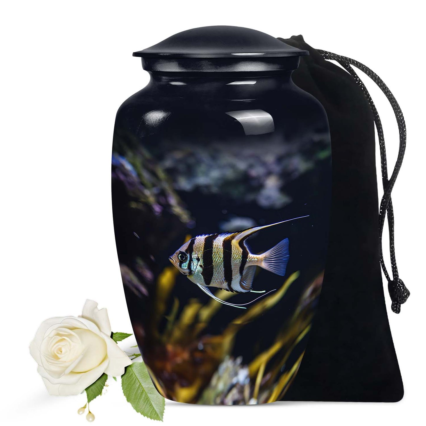 Angelfish Urn