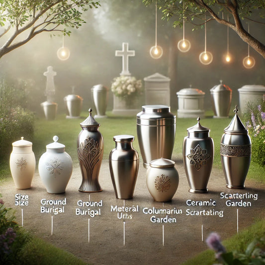 How to Choose the Right Size Burial Cremation Urn for Ashes | URNS ASHES