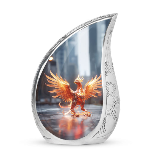 Phoenix Spreading Wings | Large Cremation Urn For Human Ashes