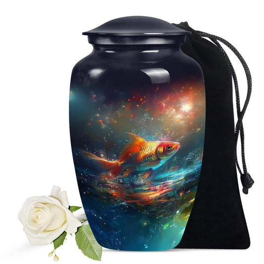 Fish Theme Urn